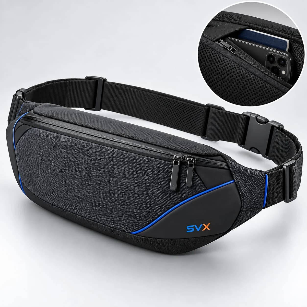SVX technical waist packs development example