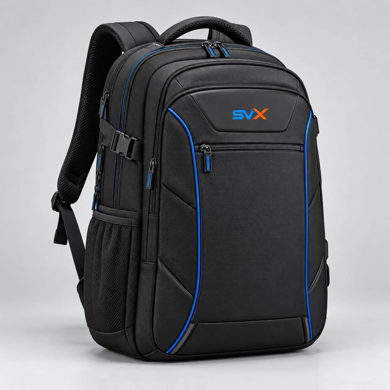 SVX laptop backpacks development example