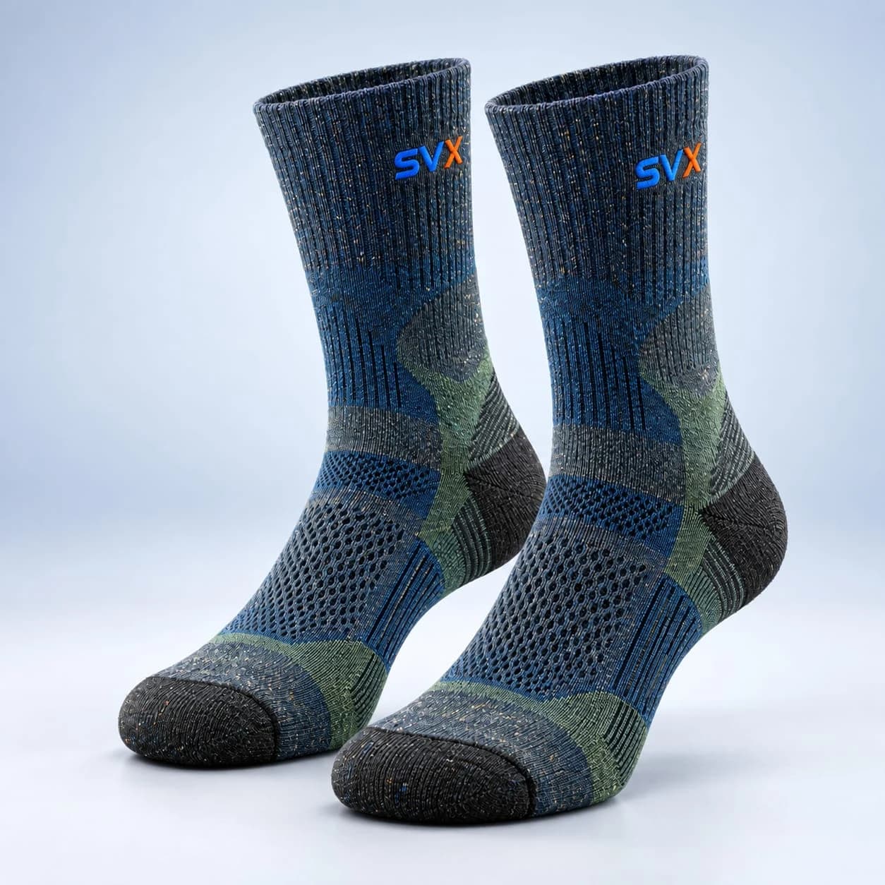 EcoTrail Recycled Sock custom sock development example