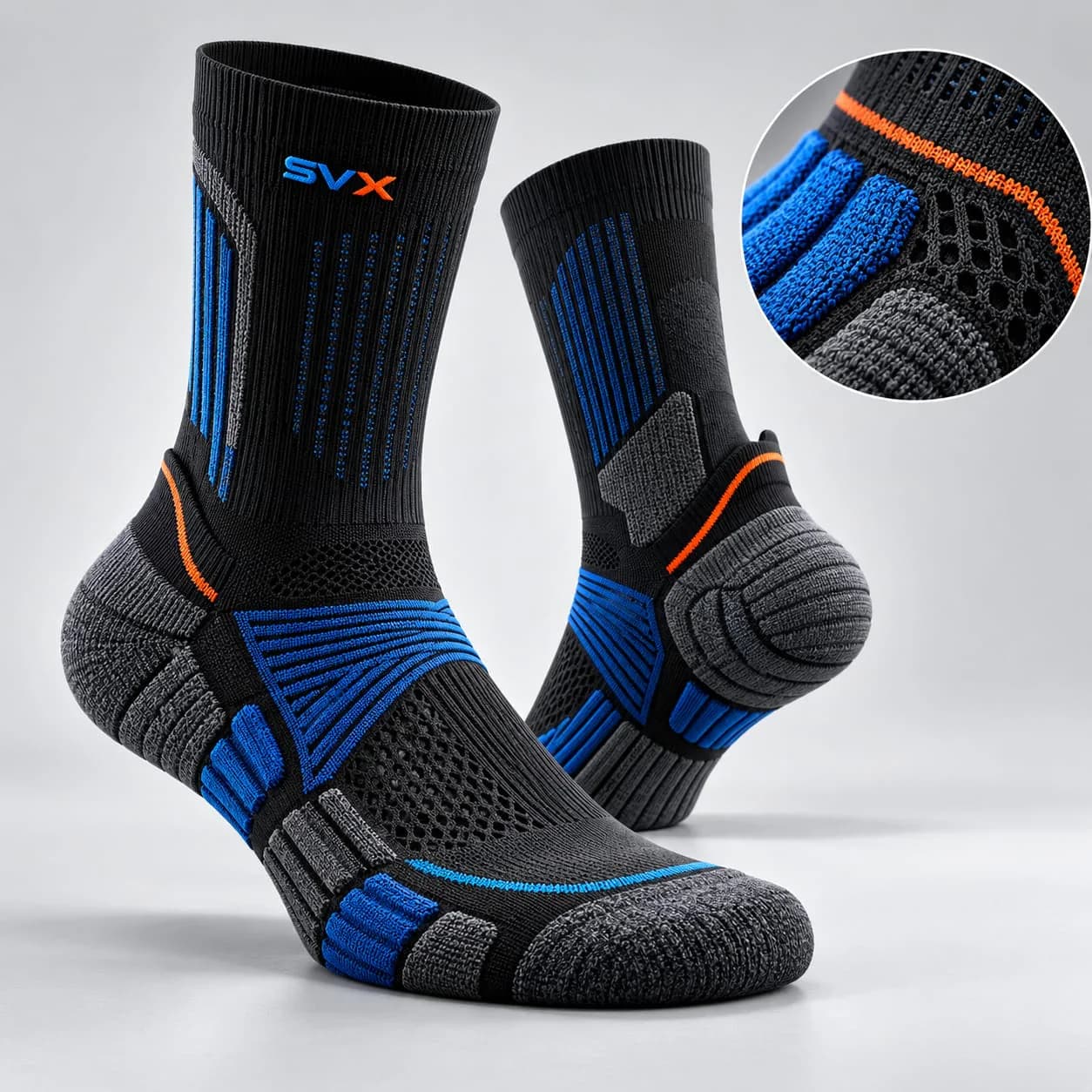Technical Training Socks custom sock development example