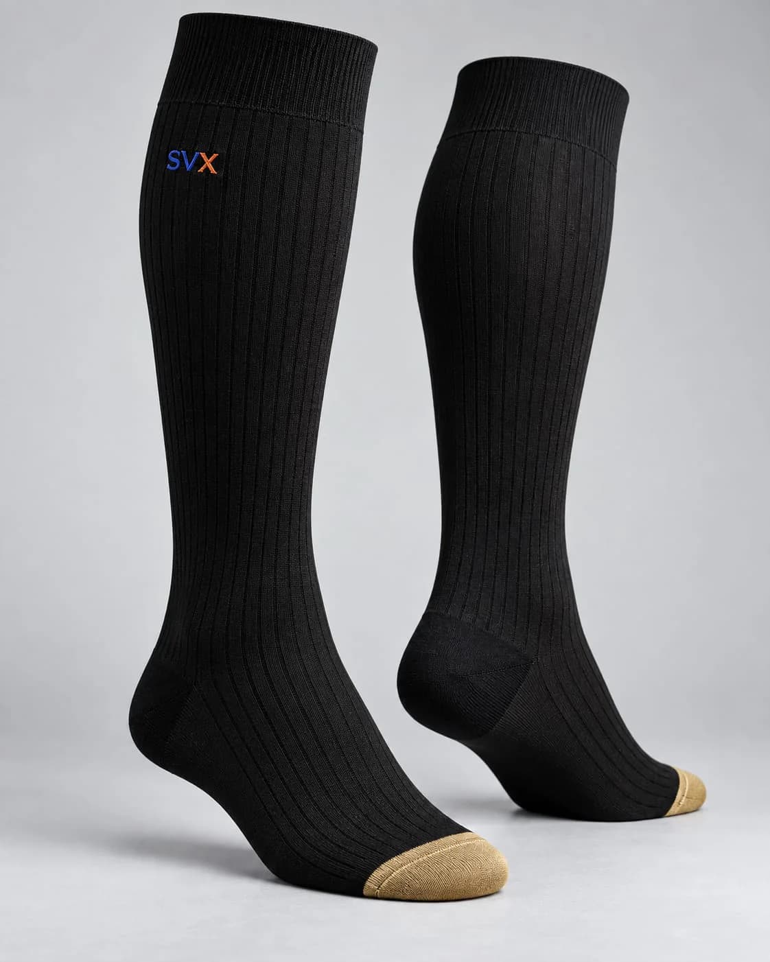 Executive Gold Toe Knee High custom sock development example